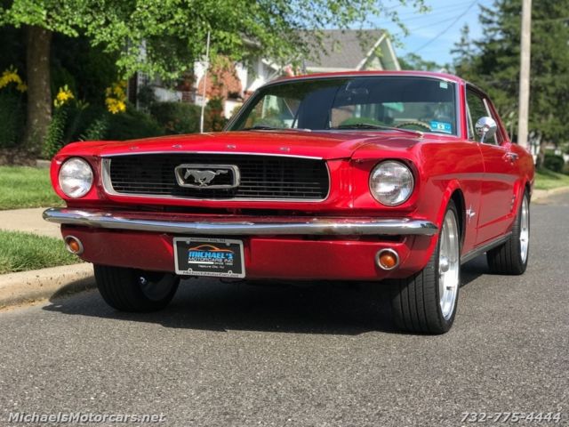 1966 Red Ford Mustang --