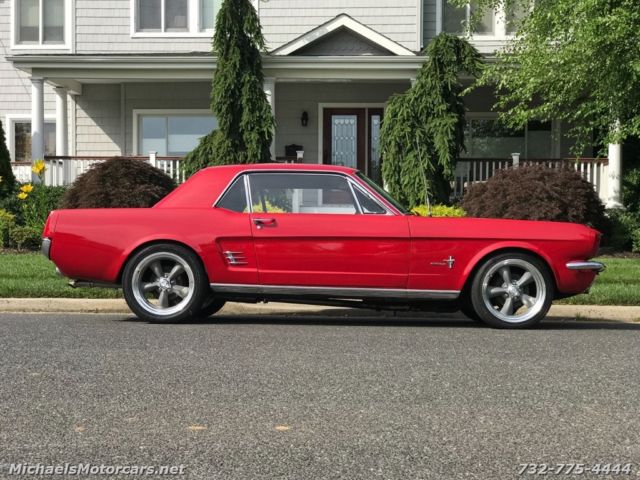 1966 Red Ford Mustang --