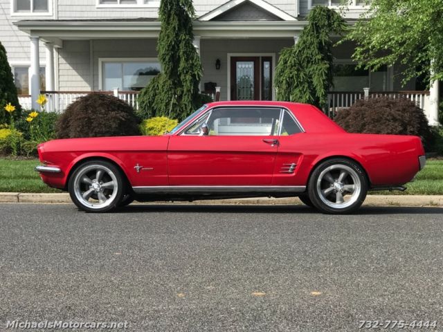 1966 Red Ford Mustang --