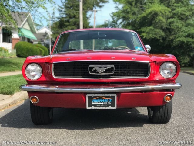1966 Red Ford Mustang --