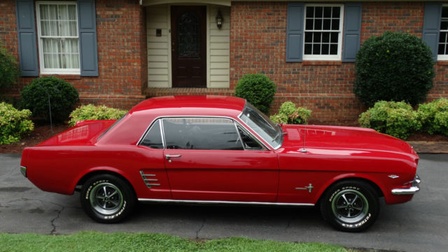 1966 Blue Ford Mustang Coupe