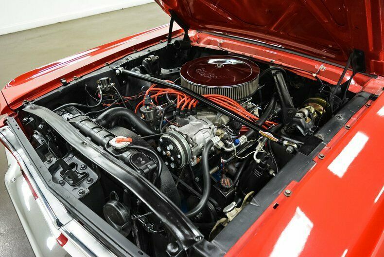1966 Red Ford Mustang Coupe