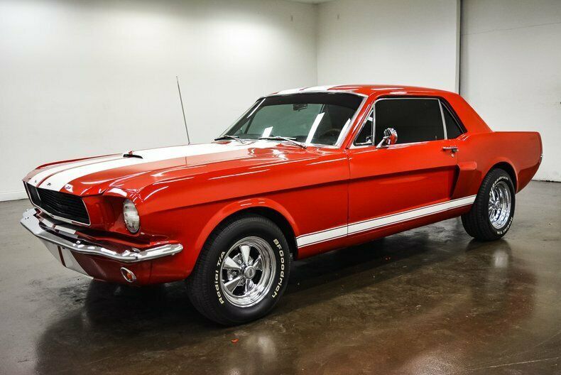 1966 Red Ford Mustang Coupe