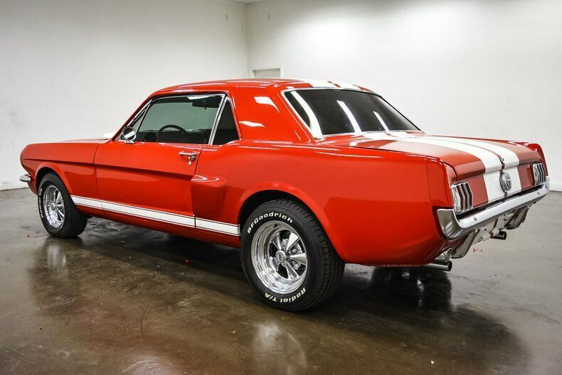 1966 Red Ford Mustang Coupe