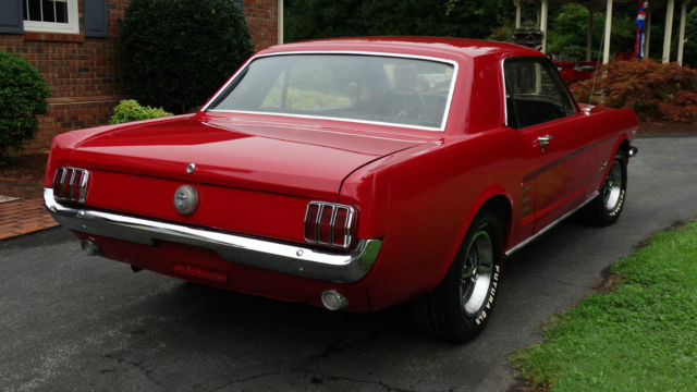 1966 Blue Ford Mustang Coupe