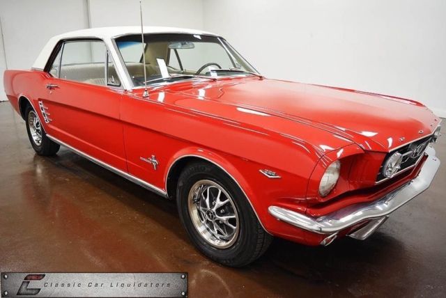 1966 Red Ford Mustang --