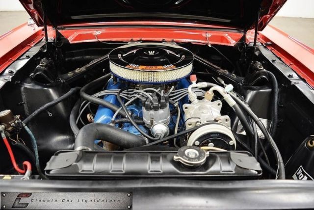 1966 Red Ford Mustang --