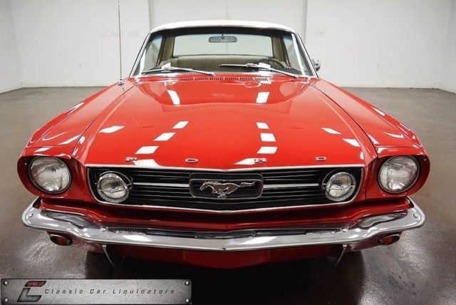 1966 Red Ford Mustang --