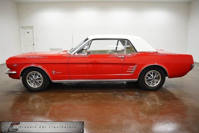 1966 Red Ford Mustang --