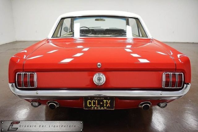 1966 Red Ford Mustang --