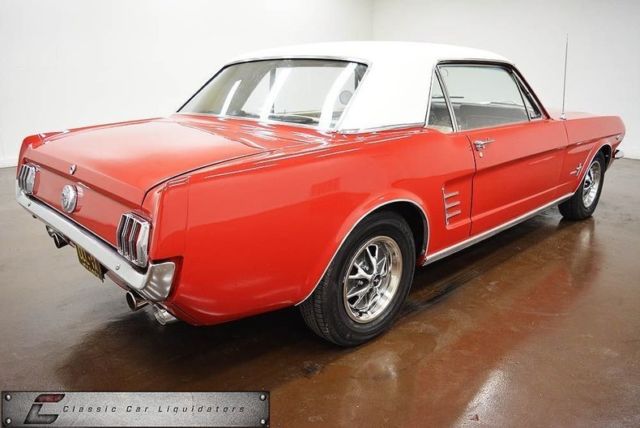 1966 Red Ford Mustang --