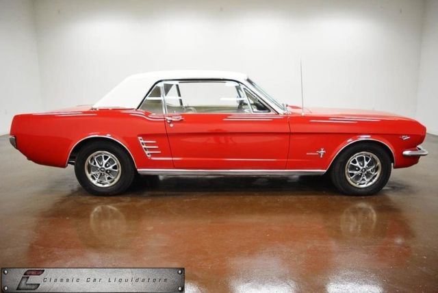 1966 Red Ford Mustang --