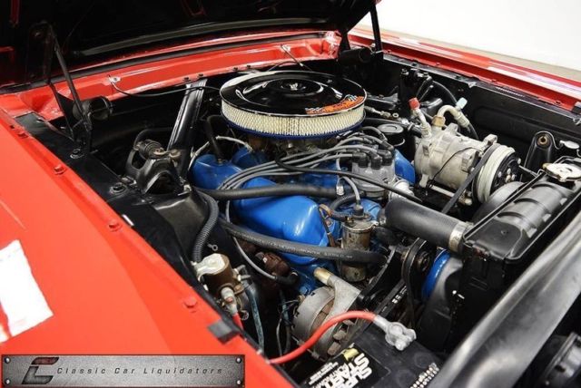 1966 Red Ford Mustang --