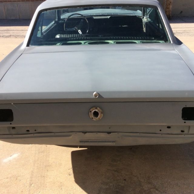 1966 White Ford Mustang Coupe