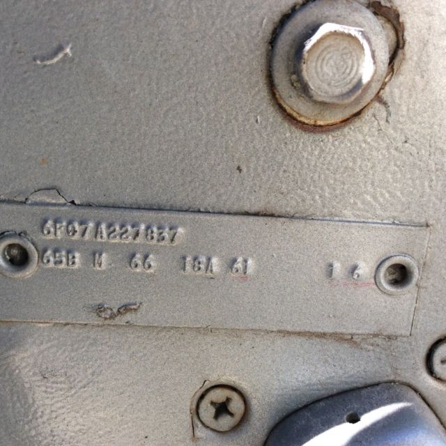 1966 White Ford Mustang Coupe