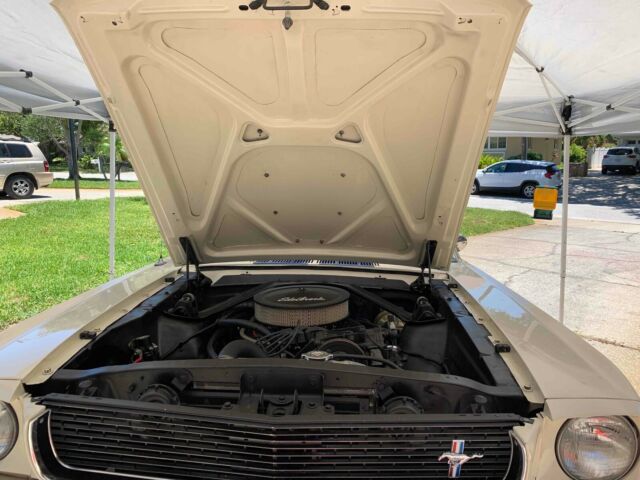 1966 White Ford Mustang Coupe