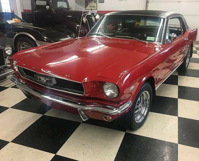 1966 Red Ford Mustang Coupe