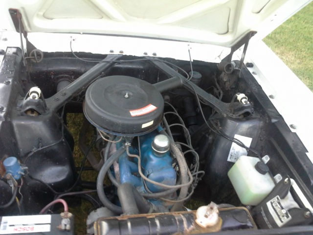 1966 White Ford Mustang U/K