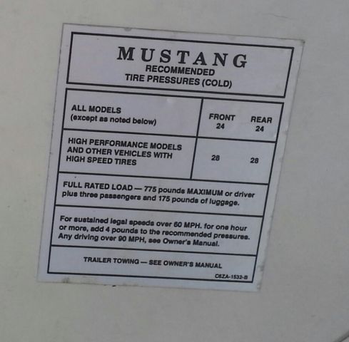 1966 White Ford Mustang U/K