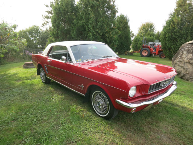1966 Black Ford Mustang U/K