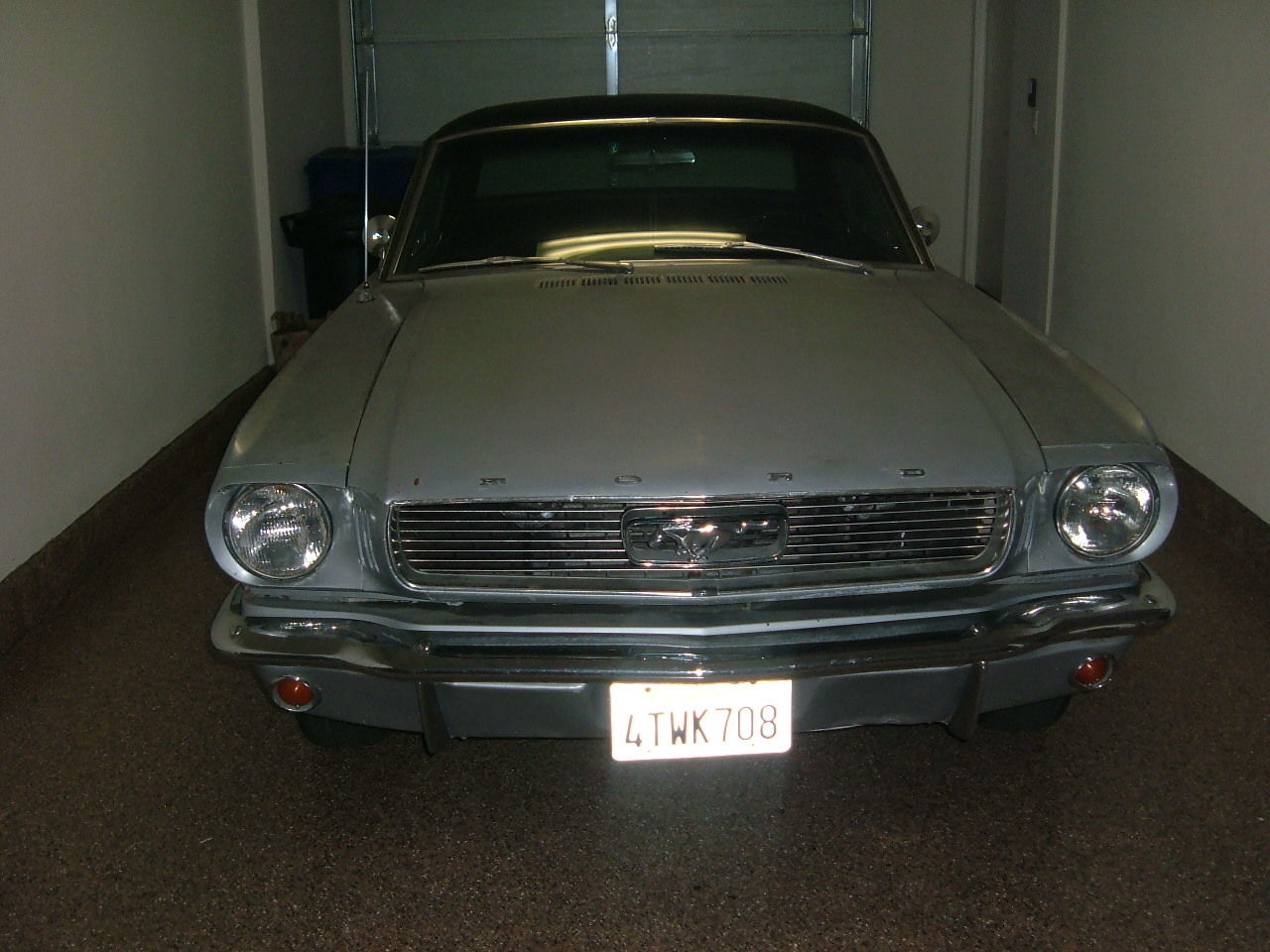 1966 SILVER FROST Ford Mustang U/K