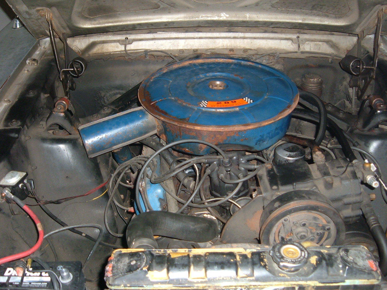 1966 SILVER FROST Ford Mustang U/K