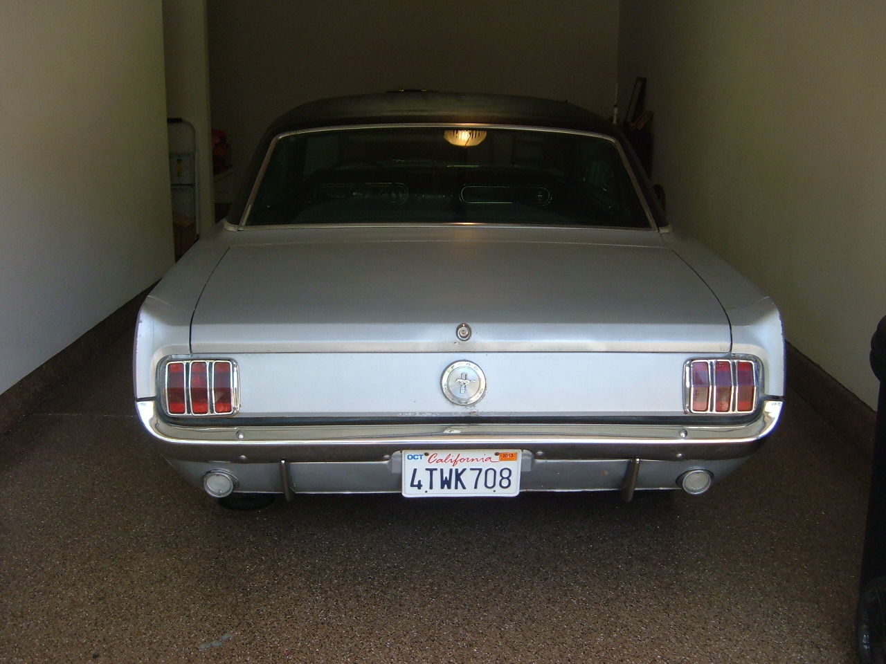 1966 SILVER FROST Ford Mustang U/K