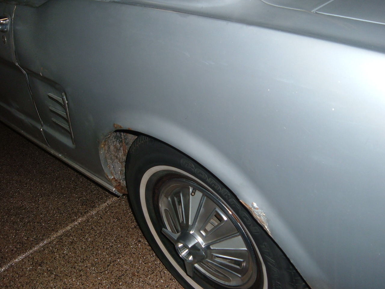 1966 SILVER FROST Ford Mustang U/K