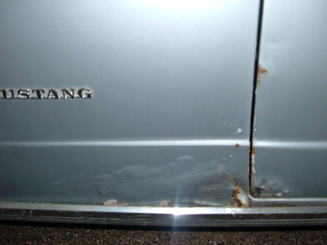 1966 SILVER FROST Ford Mustang U/K