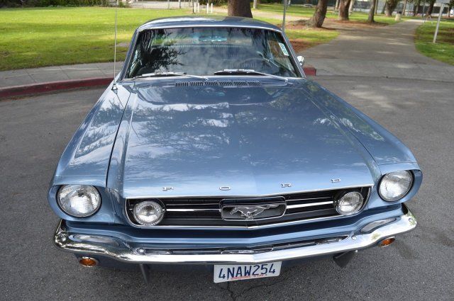 1966 Blue Ford Mustang --