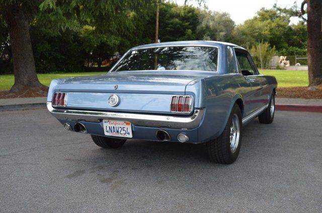 1966 Blue Ford Mustang --