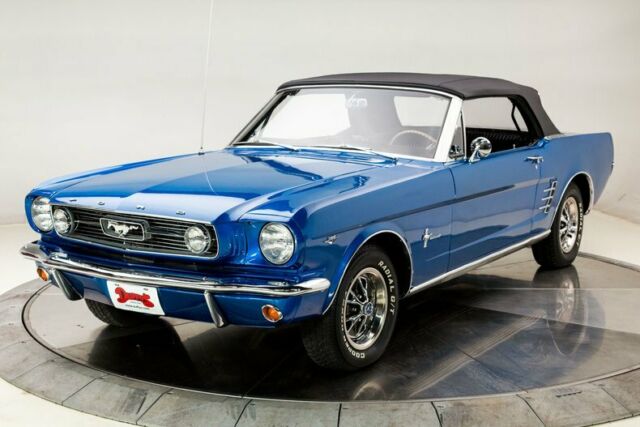 1966 Blue Ford Mustang --