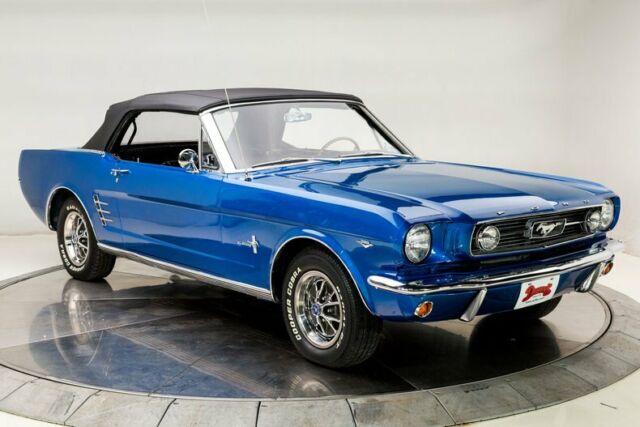1966 Blue Ford Mustang --
