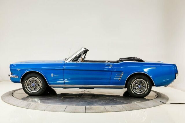 1966 Blue Ford Mustang --
