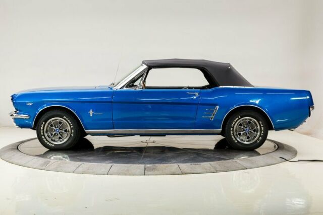 1966 Blue Ford Mustang --