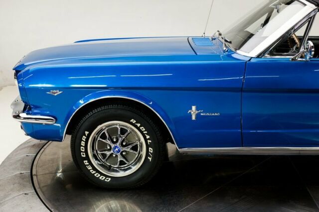 1966 Blue Ford Mustang --