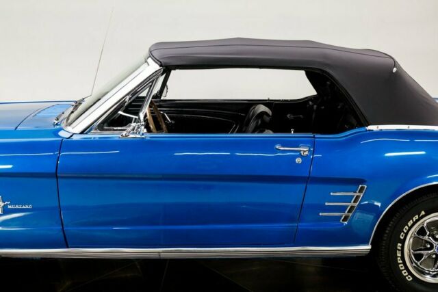 1966 Blue Ford Mustang --
