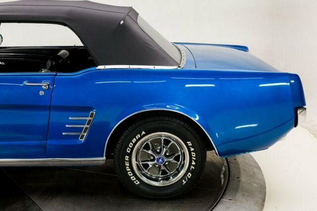 1966 Blue Ford Mustang --