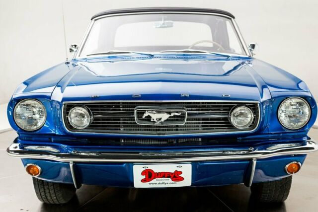 1966 Blue Ford Mustang --