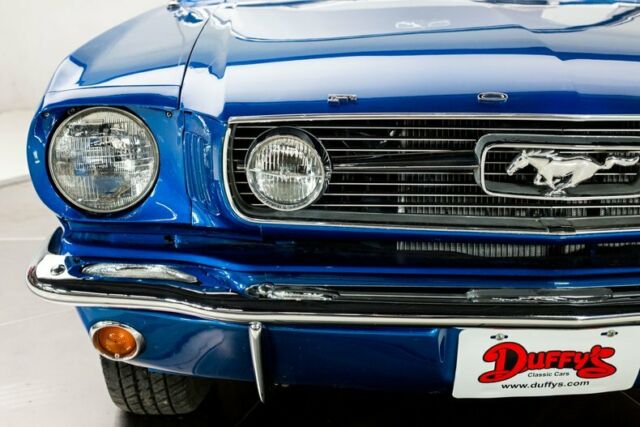 1966 Blue Ford Mustang --