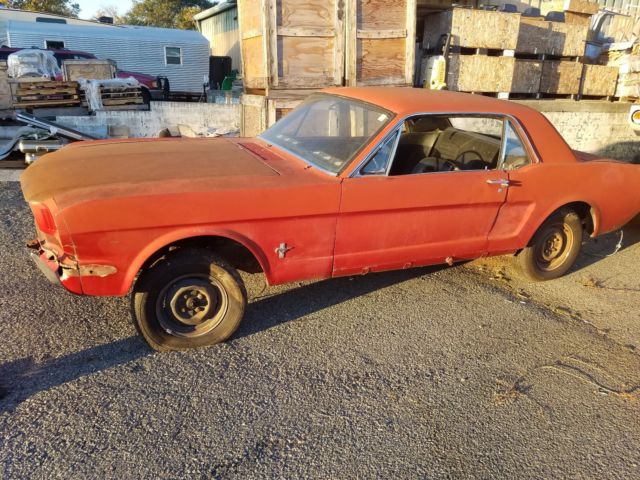 1966 Red Ford Mustang