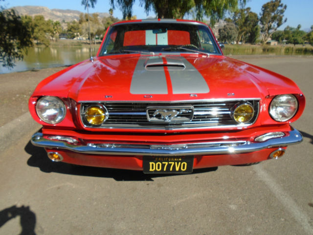 1966 Midnight Blue Metallic Ford Mustang Coupe