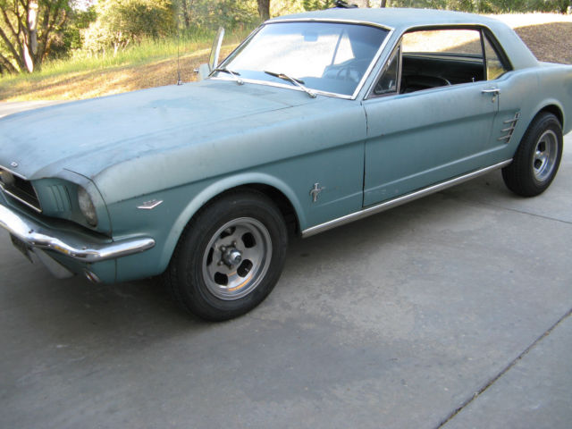 1966 Blue Ford Mustang Coupe