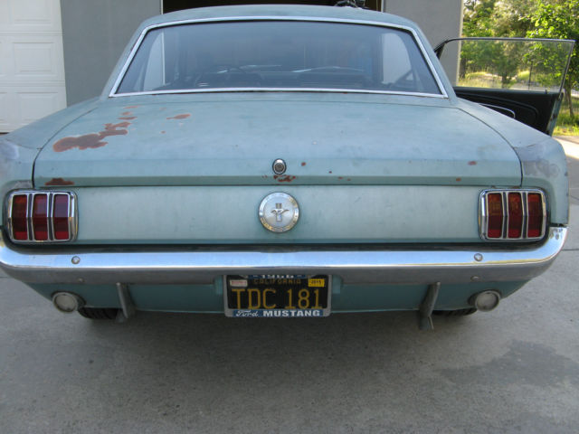 1966 Blue Ford Mustang Coupe
