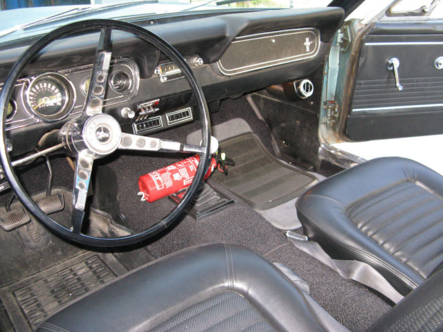 1966 Blue Ford Mustang Coupe