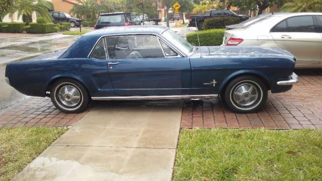 1966 Blue Ford Mustang Coupe