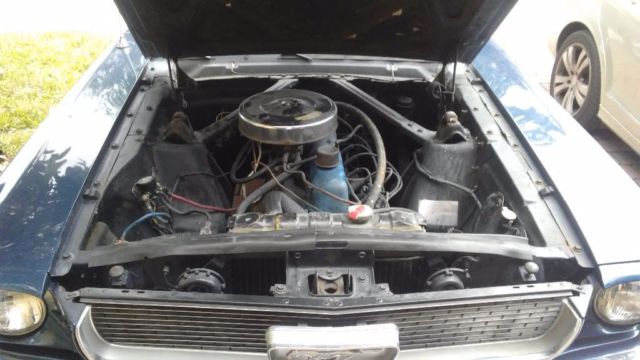 1966 Blue Ford Mustang Coupe