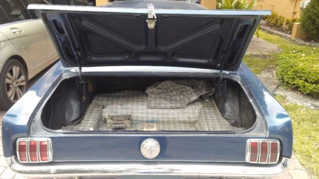 1966 Blue Ford Mustang Coupe