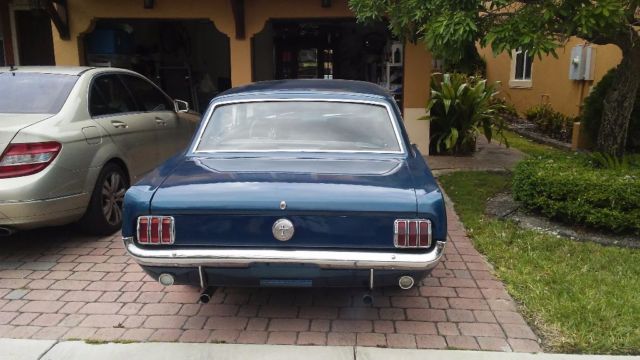 1966 Blue Ford Mustang Coupe