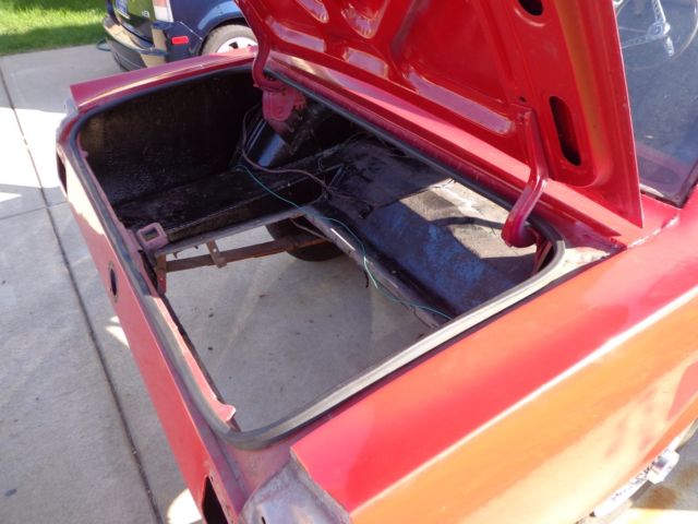 1966 Red Ford Mustang Coupe